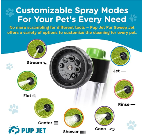 easily dog shower